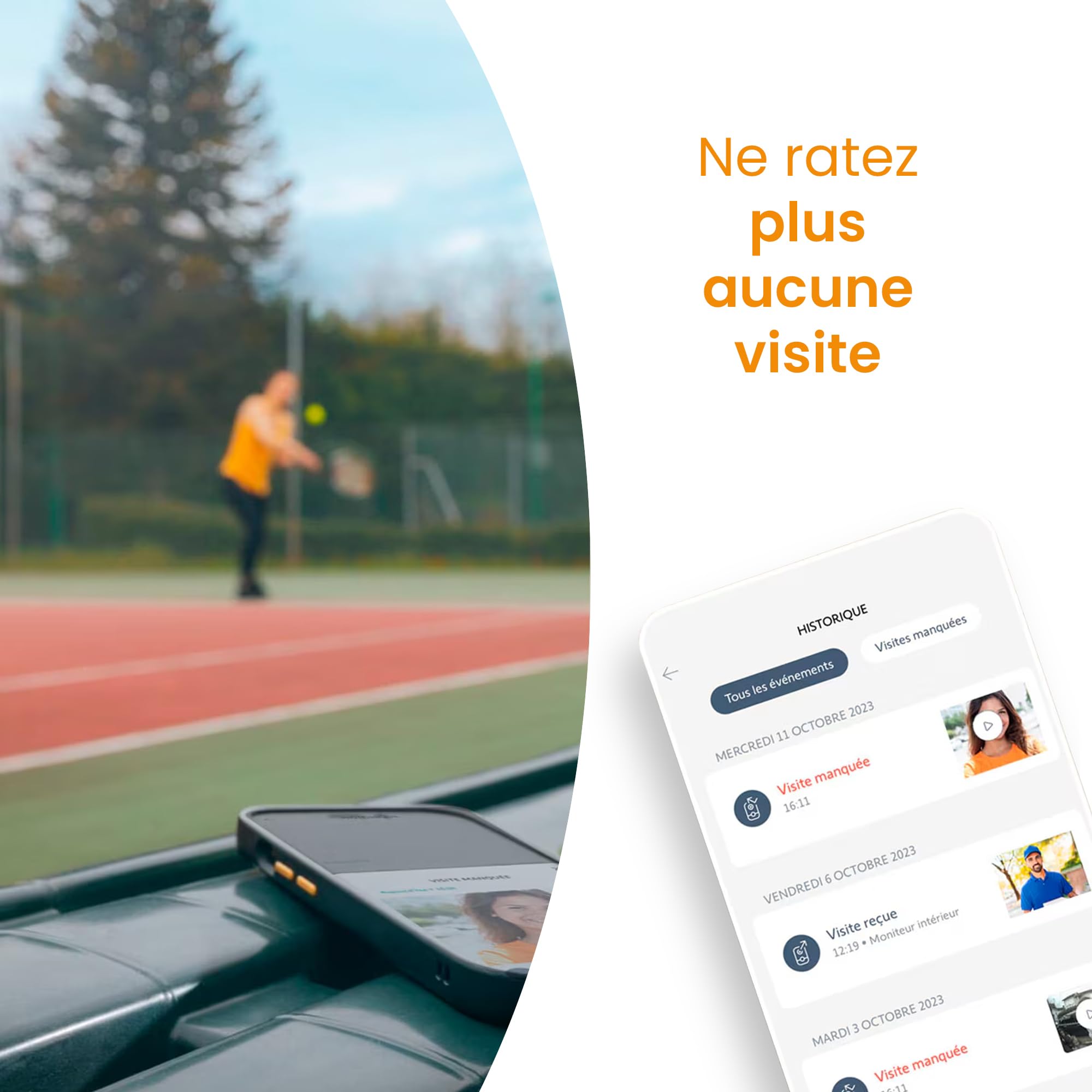 Wideofon podłączony V500 Pro io do Somfy, wystający wideodomofon - Zasilacz sieciowy, sterowanie bramą i bramą, 7-calowy ekran dotykowy - zdalne sterowanie za pomocą smartfona