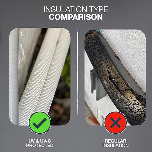 Miniatura 6 de Cooper  Hunter Sistema de calefacción de aire acondicionado dividido de doble zona de 9000  12000 BTU precargado bomba de calor 213 SEER incluye