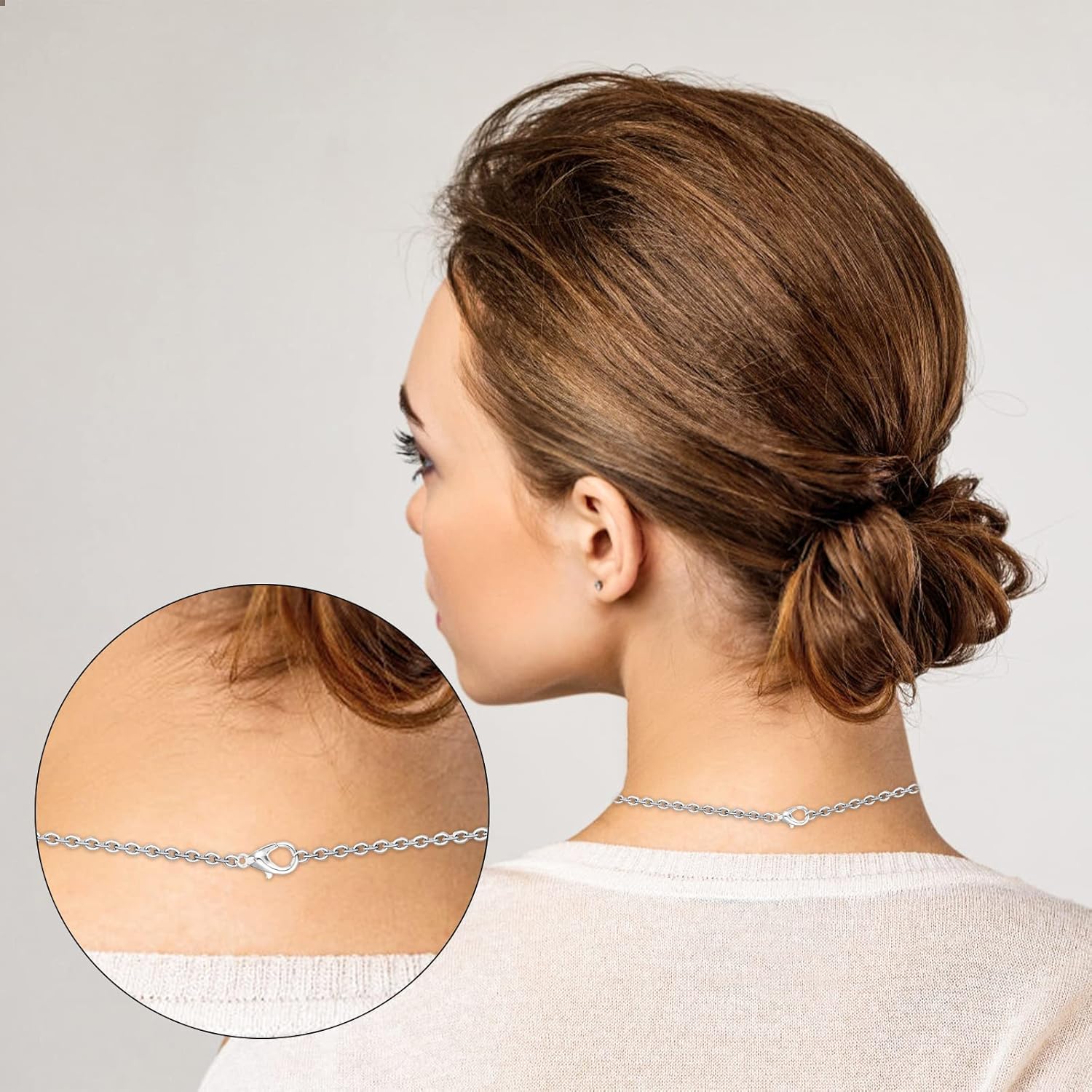 100PCS Lobster Clasps, Silver Lobster Claw Clasps for Jewelry Making Jewelry Clasps DIY Necklace, Bracelet, Earring Accessories Alloy 12mm - Image 4