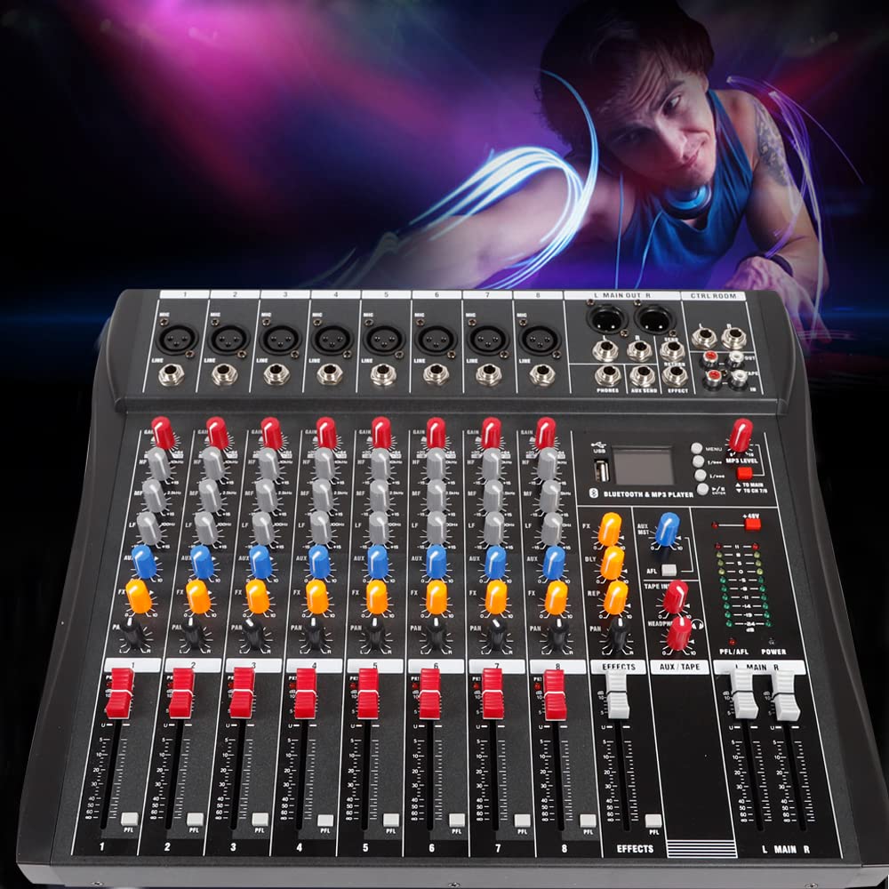 Buy Professional Audio Mixer Sound Board Console USB bluetooth Audio