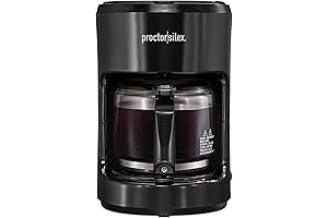 Proctor Silex 10-Cup Coffee Maker: Alexa-Compatible, Pause-and-Serve Convenience