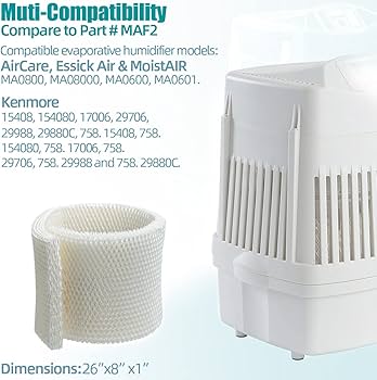 How to reset change filter on AirCare humidifier: step-by-step