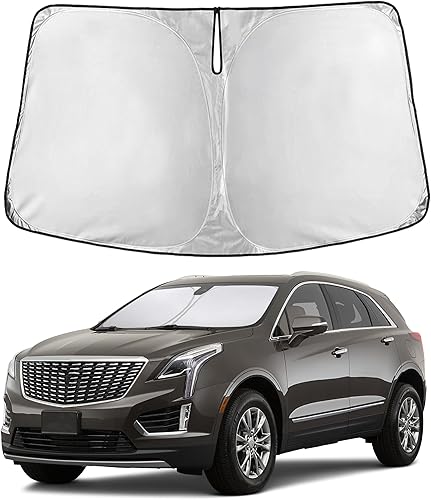 Miniatura 209 de EcoNour Parasol para Subaru Crosstrek 2013-2015 2016 2017, visera solar para parabrisas delantero y ventana, bloqueador de calor UV y protector