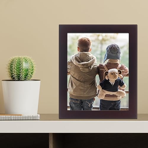 Vista 20 de Lawrence Frames Marco de fotos de madera de nogal, colección de galería, nogal claro, 2.5 x 3.5 pulgadas