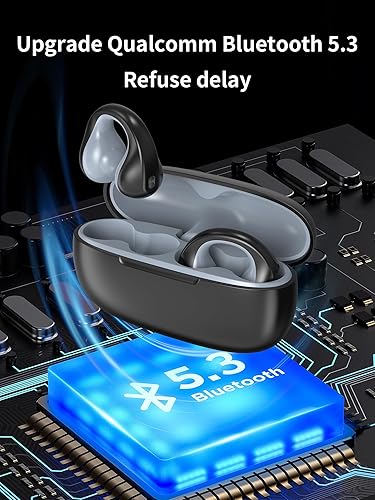 Miniatura 8 de Auriculares de oído abierto, auriculares deportivos Bluetooth, auriculares abiertos, auriculares inalámbricos mini para ciclismo, conducción,