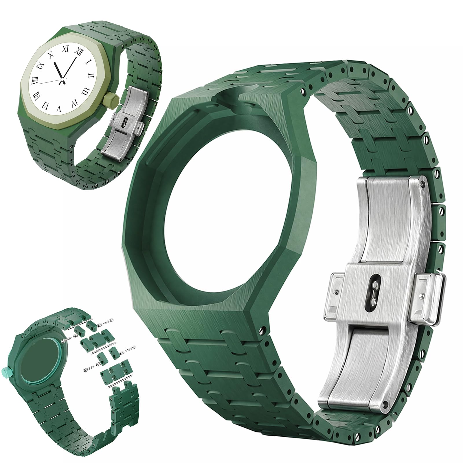 Pasek do zegarka Swatch X Royal Pop z biomateriału, regulowany, dla mężczyzn i kobiet | KOMPATYBILNY Z Swatch Royal Pop – regulowany, ceramiczny pasek zapewniający idealne dopasowanie