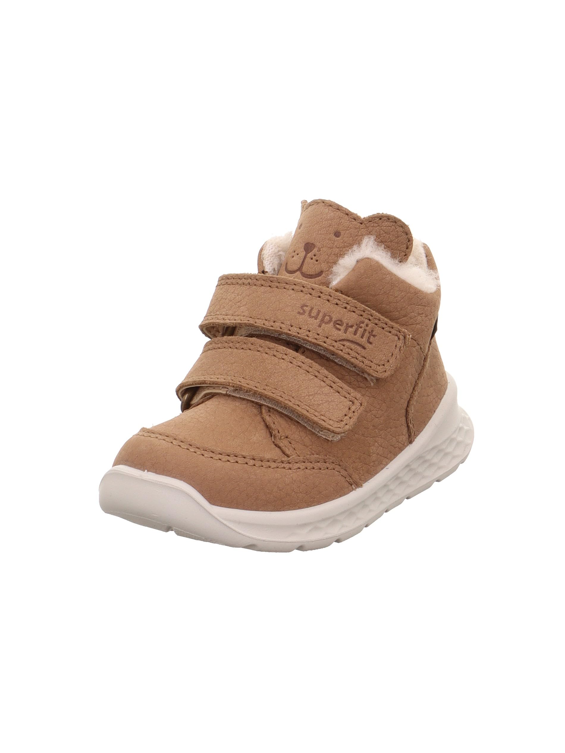 Superfit Breeze Leicht Gefütterte Gore-Tex, Baby shoes Children, Brown 3020, 23 EU Ancho