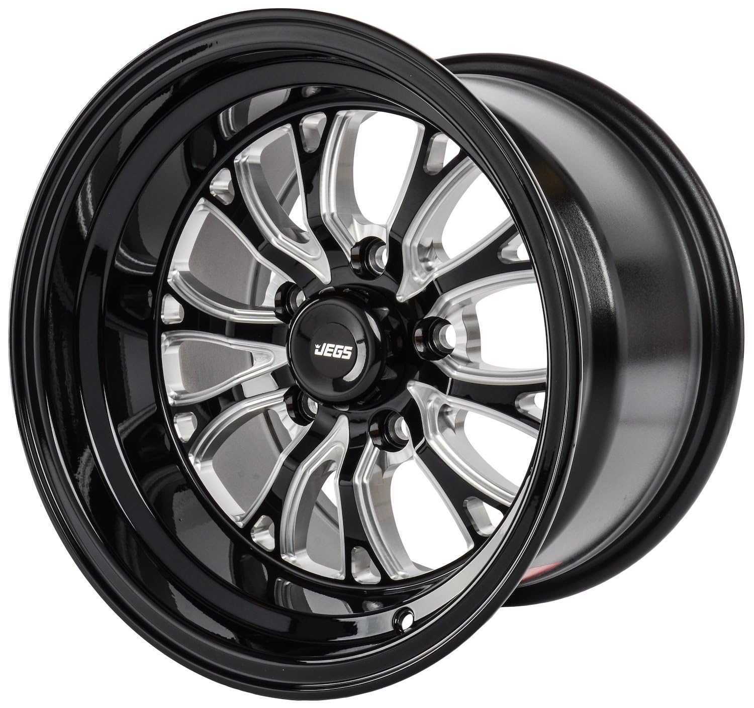 SSR Spike Wheel [Size: 15 x 10] Gloss Black | SSR Spike Wheel Gloss Black for mounting the tire and supporting vehicle movement; cast aluminum and aluminum construction product thumbnail 2