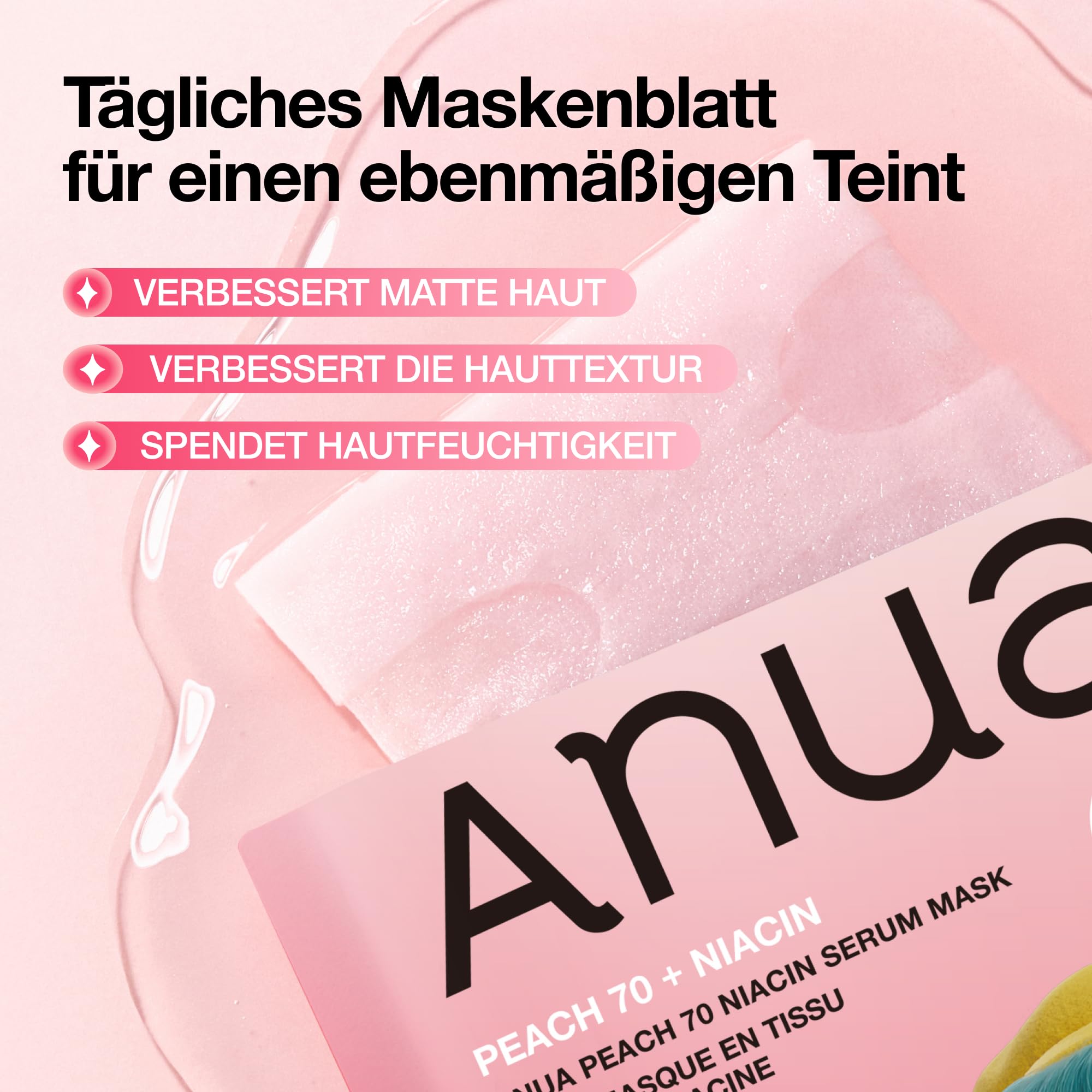 ANUA Pfirsichmaske (10 Stück)
