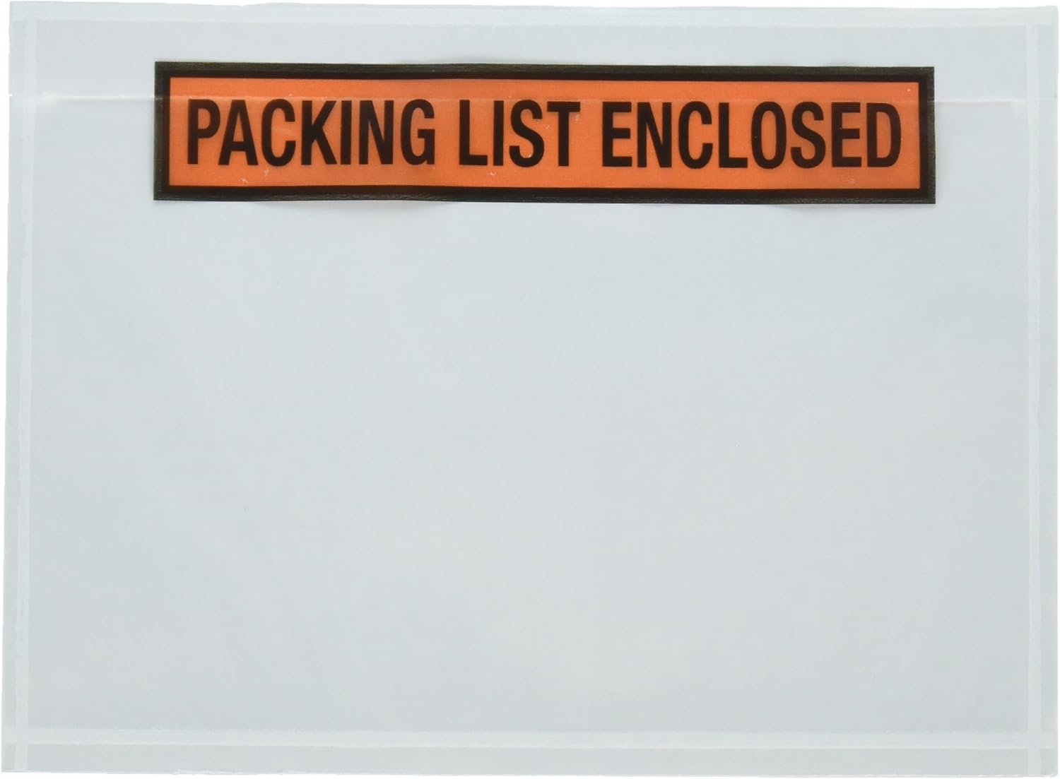 Sales4Less Packing List Envelopes 7.5" X 5.5" Pouches Invoice Enclosed Adhesive Bags Pack of 50 : Office Products