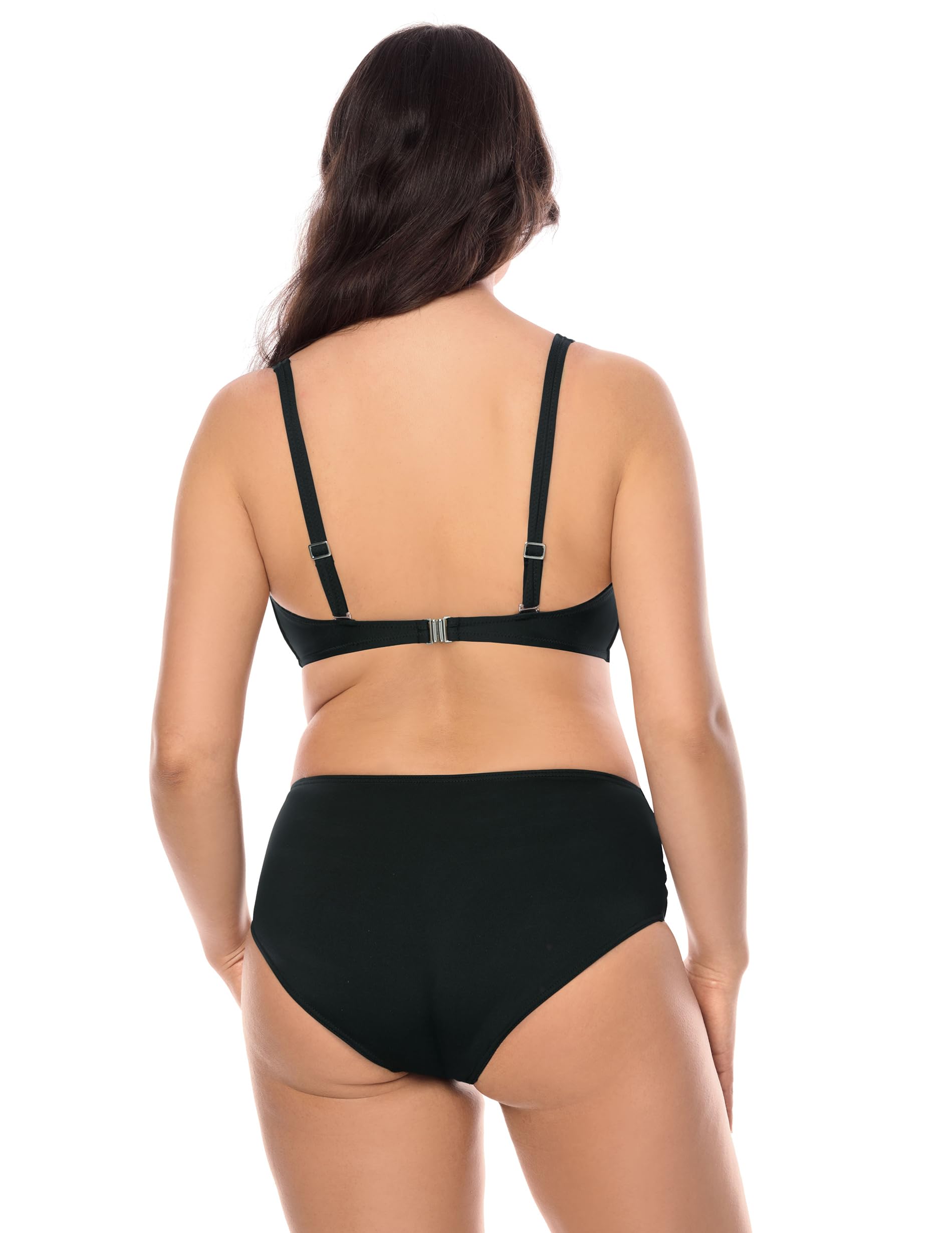 Vivisence Conjunto Bikini para Mujer con Lazo Playa 3202