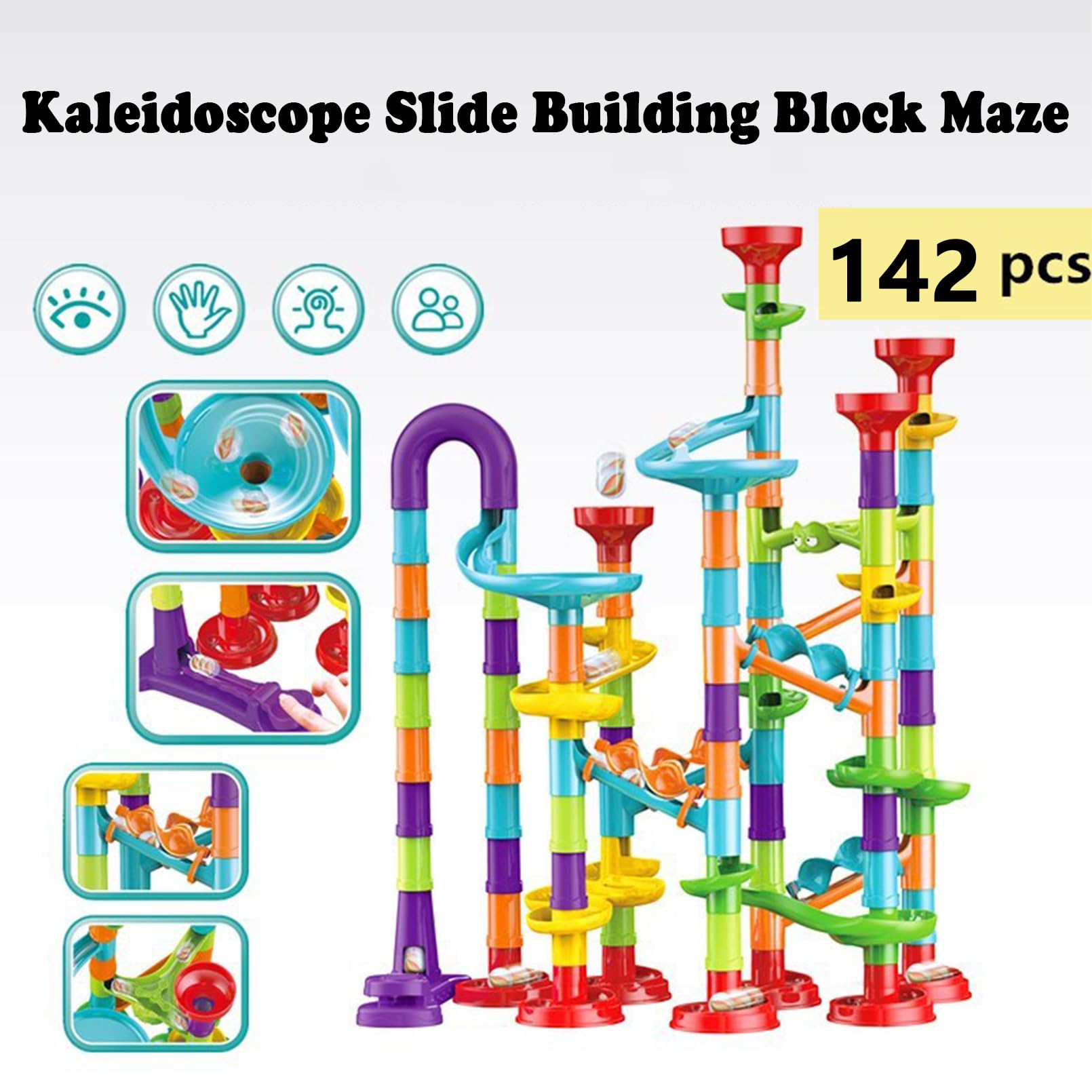 Amazon.com: ailixinda 142 PCS Marble Toy Premium Set,STEM