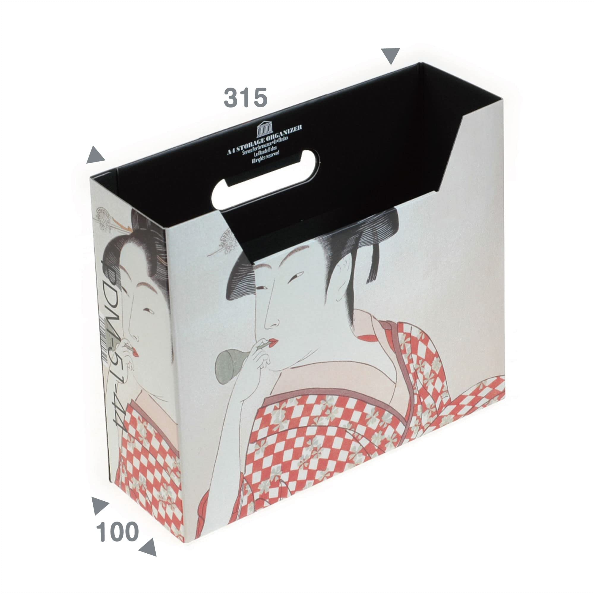 Amazon | エトランジェディコスタリカ ファイルボックス 名画 A4