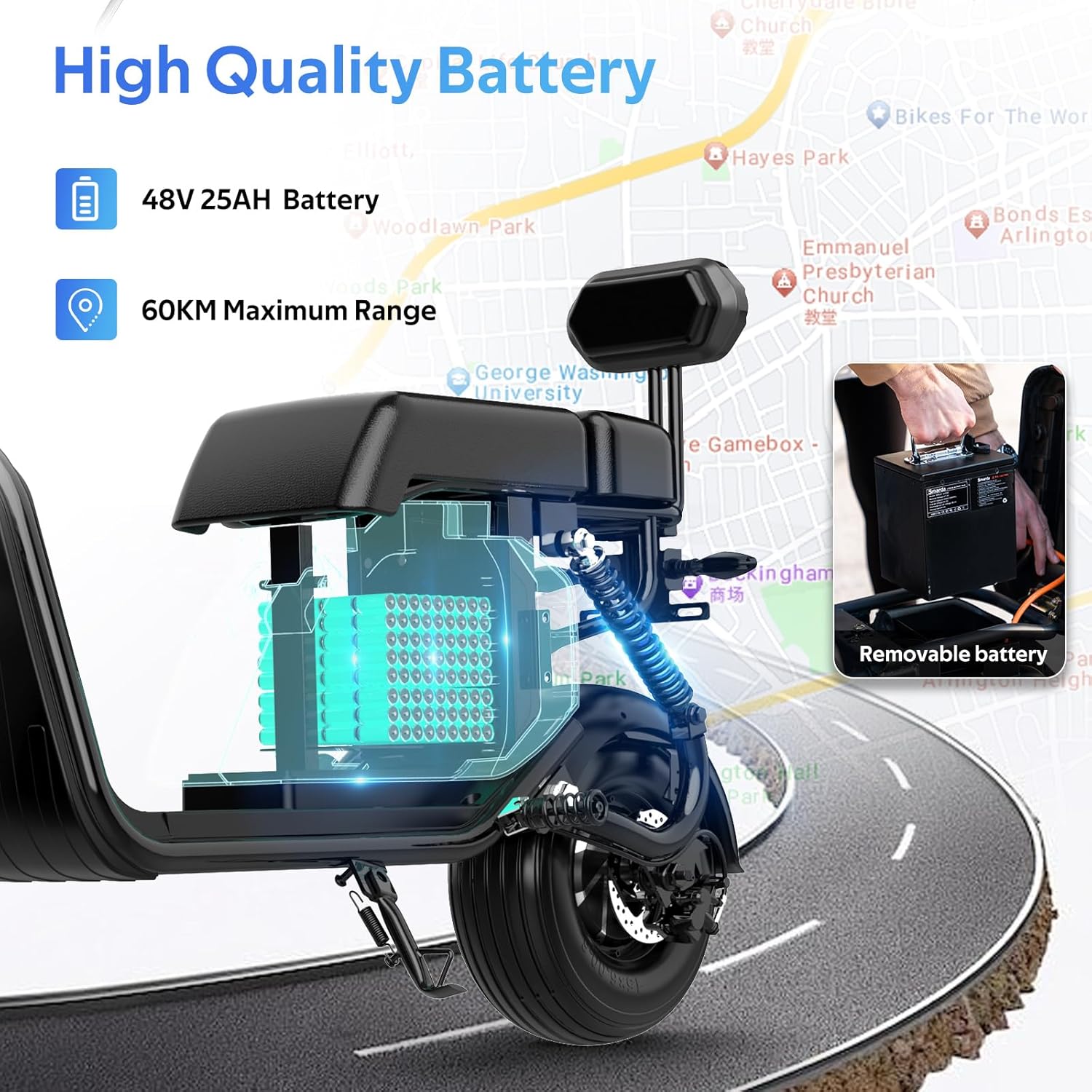 EVERCROSS 701 Battery