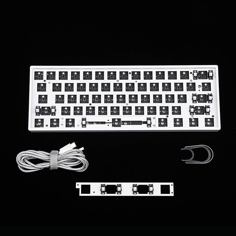 YMDK GH60 GK61 RGB Hot Swap Independent Driver Tyce-C ANSI