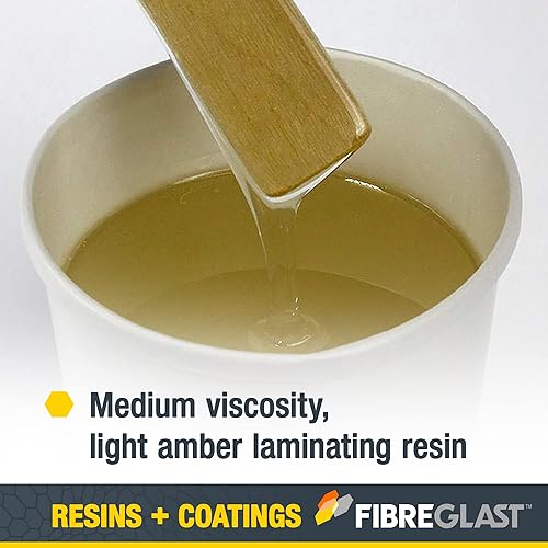 Miniatura 6 de Fibre Glast Kit de reparación de endurecedor epoxi de grafito de carbono todo en 1, para laminación de piezas marinas automotrices, puerta de capó,