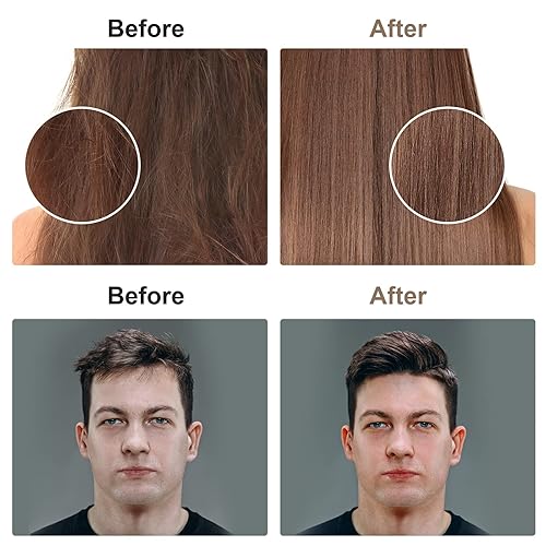 Miniatura 5 de URAQT Peine de peinado para hombre, 6 piezas de peine de dientes anchos, peine profesional para moldear y recoger en húmedo, peine de peluquería