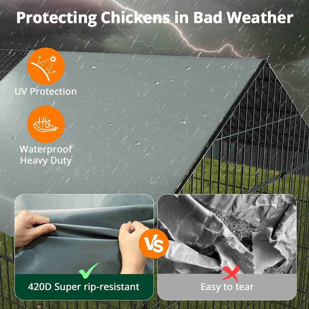 PawGiant Chicken Coop: The Ultimate Outdoor Haven for Your Furry Friends!