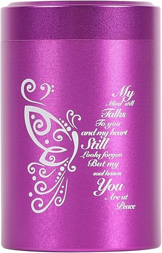 Miniatura 8 de Mini urnas de cremación de hasta 7 pulgadas cúbicas para cenizas humanas, urnas pequeñas para cenizas, para adultos, machos y mujeres, urnas de