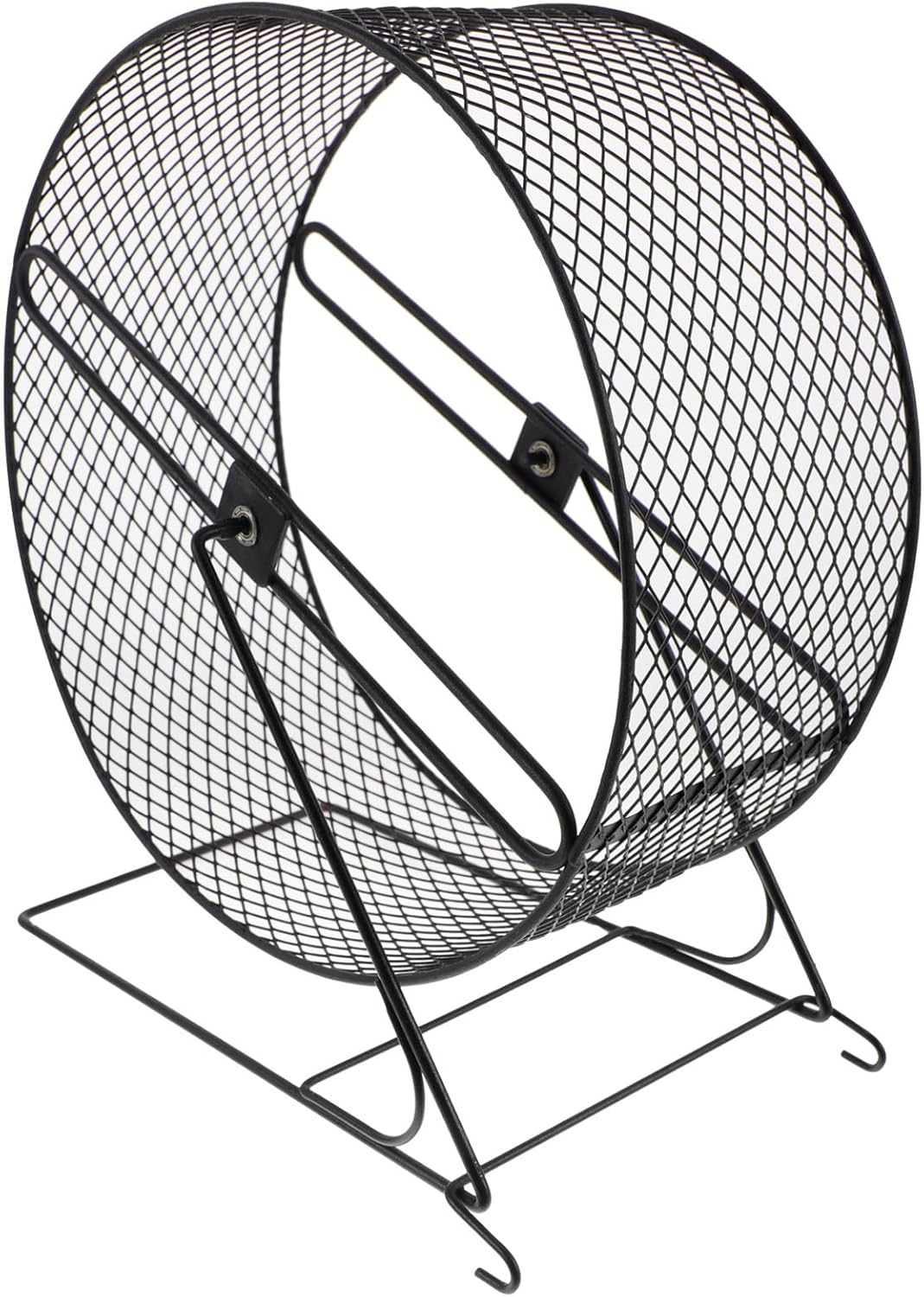 Silent Hamster Exercise Wheel with Rack for Small Pets Including Hedgehogs Squirrels Gerbils 11.02X10.23X5.90 Inches