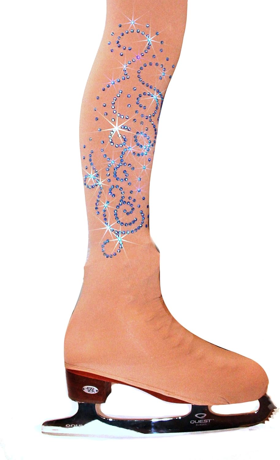 アイススケート用オーバーブーツタイツ Mondor 3345 Footedフィギュア