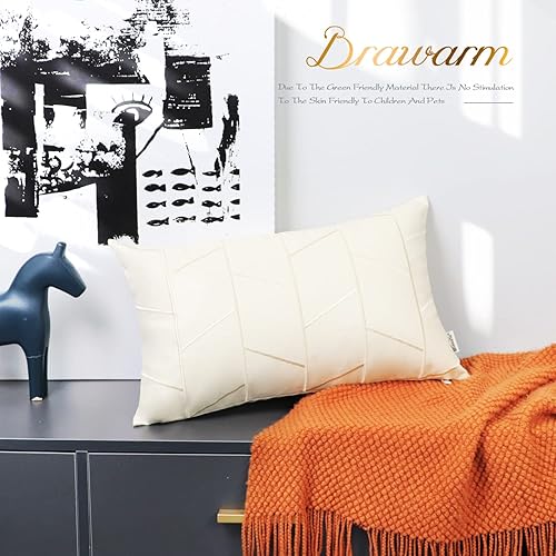 Miniatura 173 de BRAWARM Fundas de almohada de piel sintética de 18 x 18 pulgadas, fundas de almohada de cuero negro, paquete de 2, almohadas decorativas de cuero