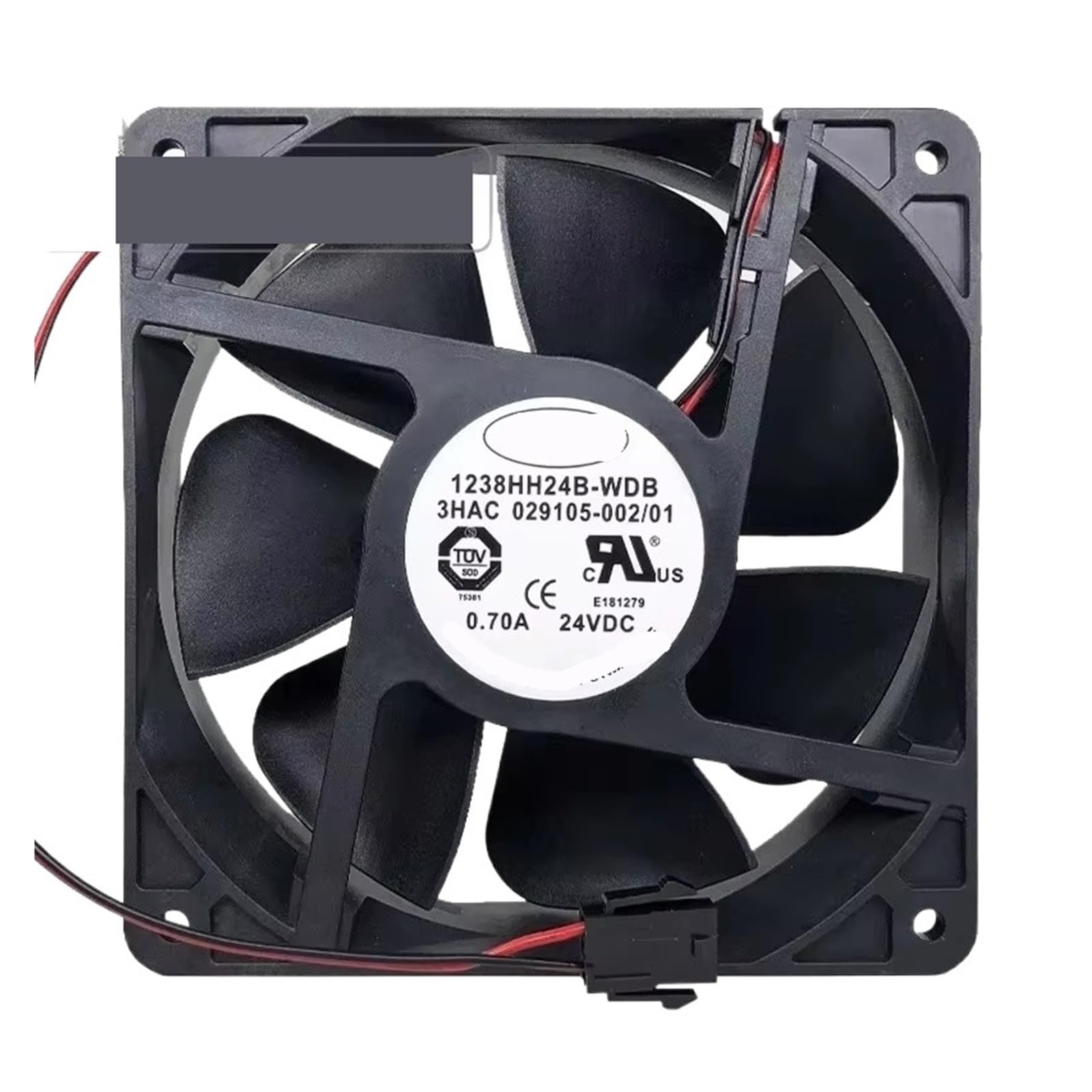 GJEXXPTST 12cm 120 * 38MM 24V 0.7A 1238HH24B-WDB Cooling Fan 3HAC029105-002