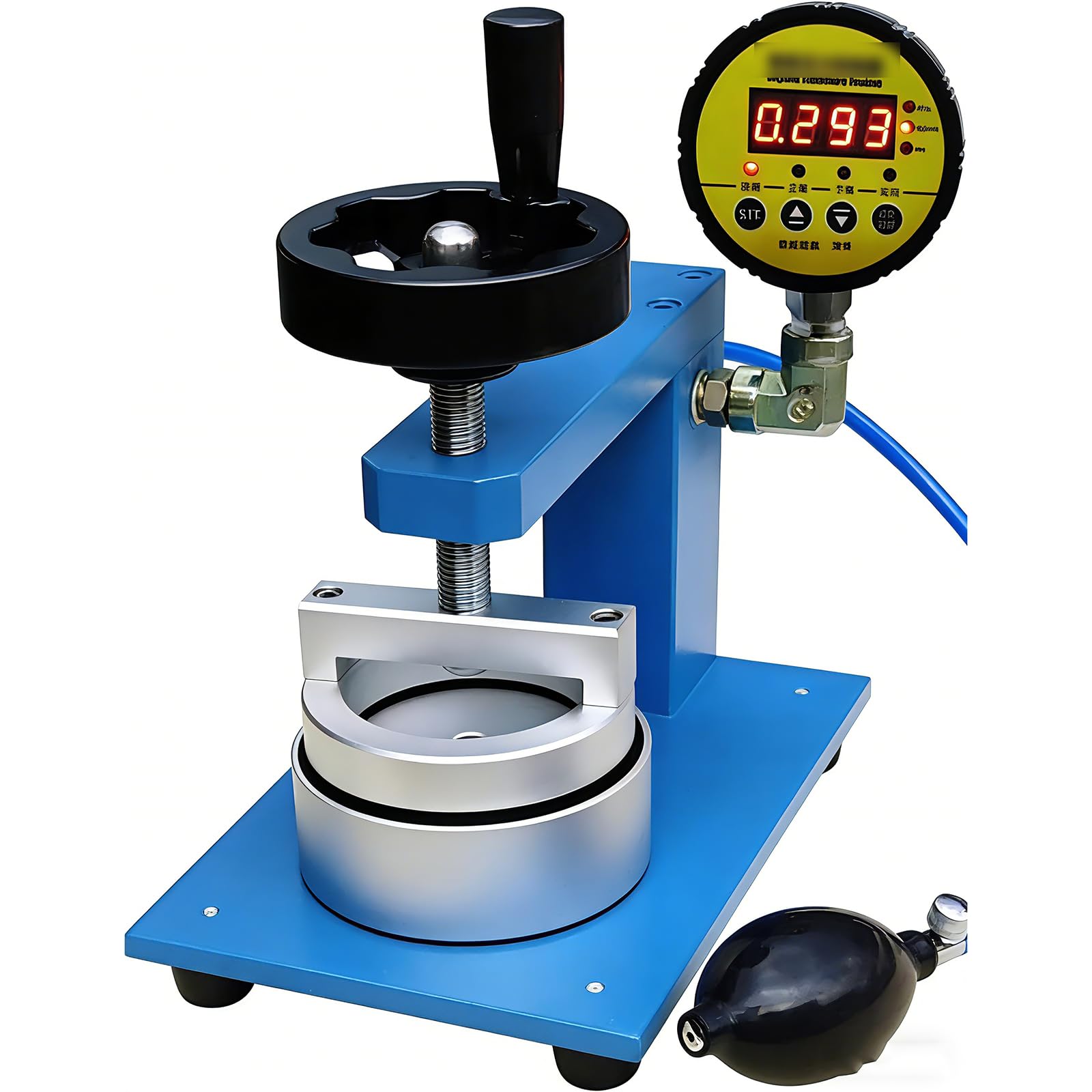 JozyJul Textile Fabric Hydrostatic Pressure Tester Plastic Waterproof Testing Machinebags Garmentstents Raincoat Waterproof Testing Machine,Diy Tools DigitalDisplayType-5000mm