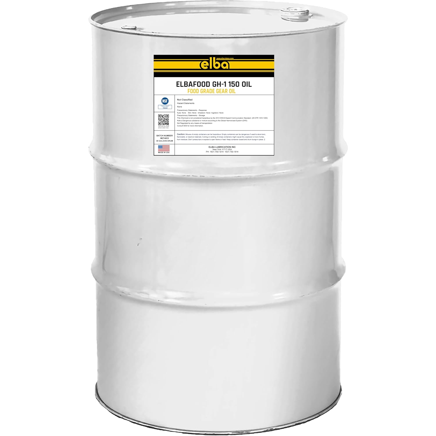 Food Grade ISO VG 150 Industrial EP Gear Oil High