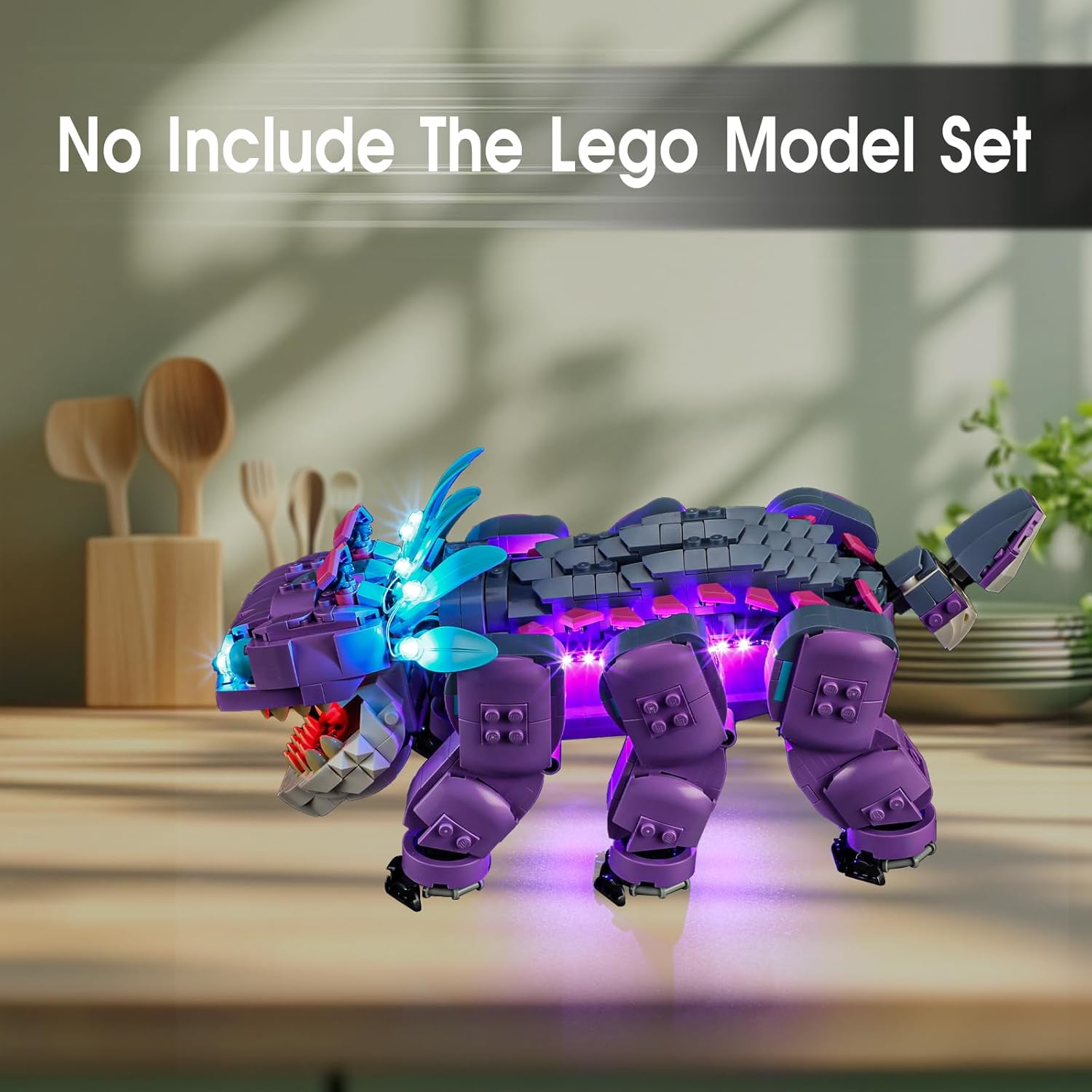 LED Light for Lego 77077 Fortnite Klombo Set, Light Kit Compatible with Lego 77077 Building Blocks Model, Not Included The Model Set