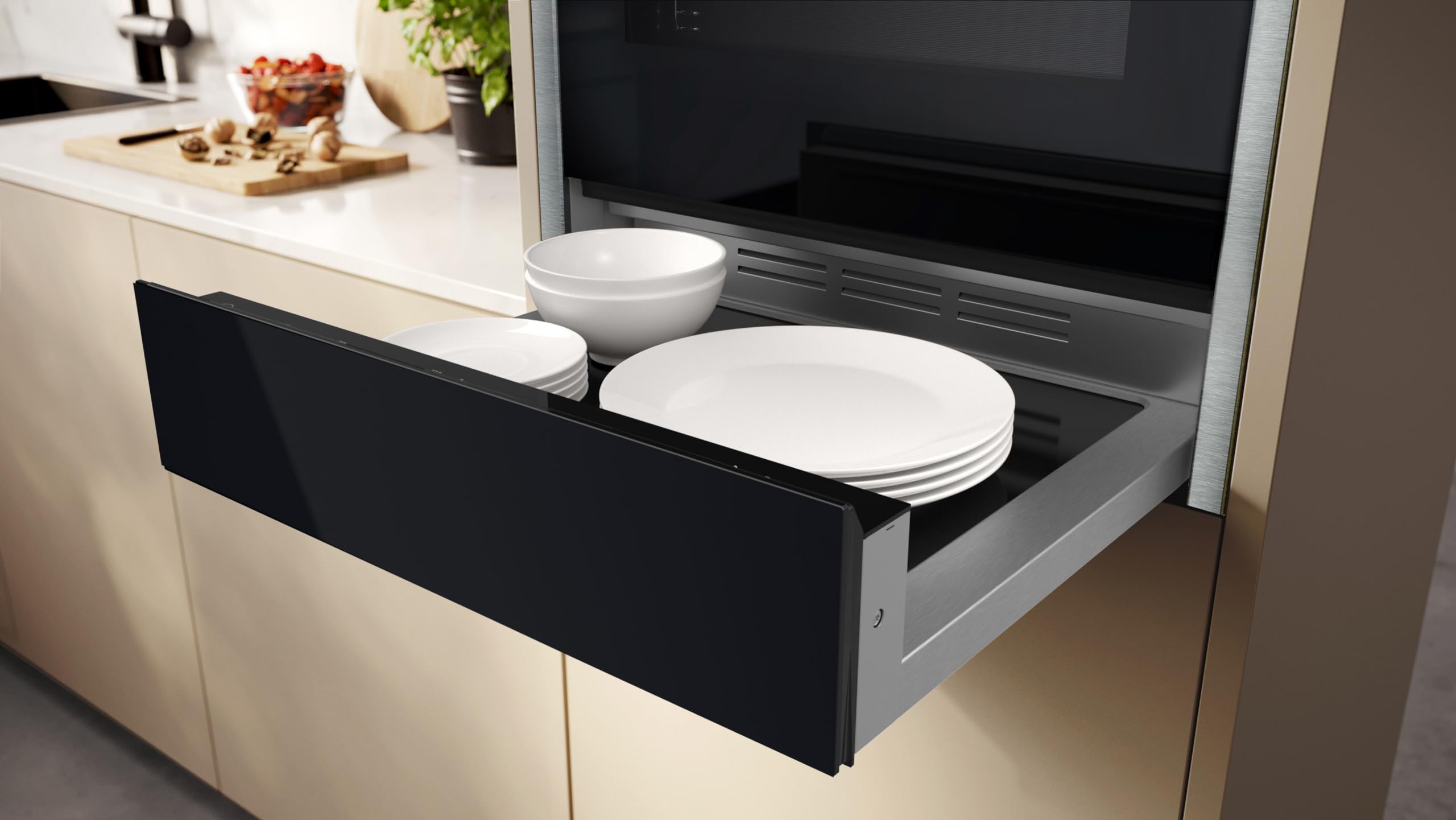 Neff N24HA11N1B N 70, Built-in warming drawer 60 x 14 cm Stainless steel — view 3