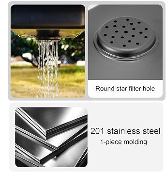 Camping Sink Multipurpose, Dish Tub, Basin, Dishpan | Portable Sink for Camping Laundry Picnic Indoor Travel BBQ