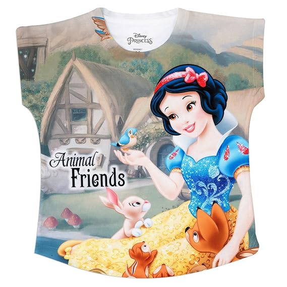 Disney Princess by Wear Your Mind Girls Regular fit T-Shirt