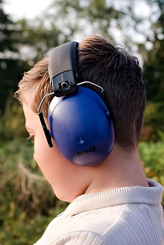 Miniatura 8 de Baby Banz - Orejeras para niños de más de 2 años, clasificación de reducción de ruido, suaves y cómodas, protección auditiva para niños Azul marino