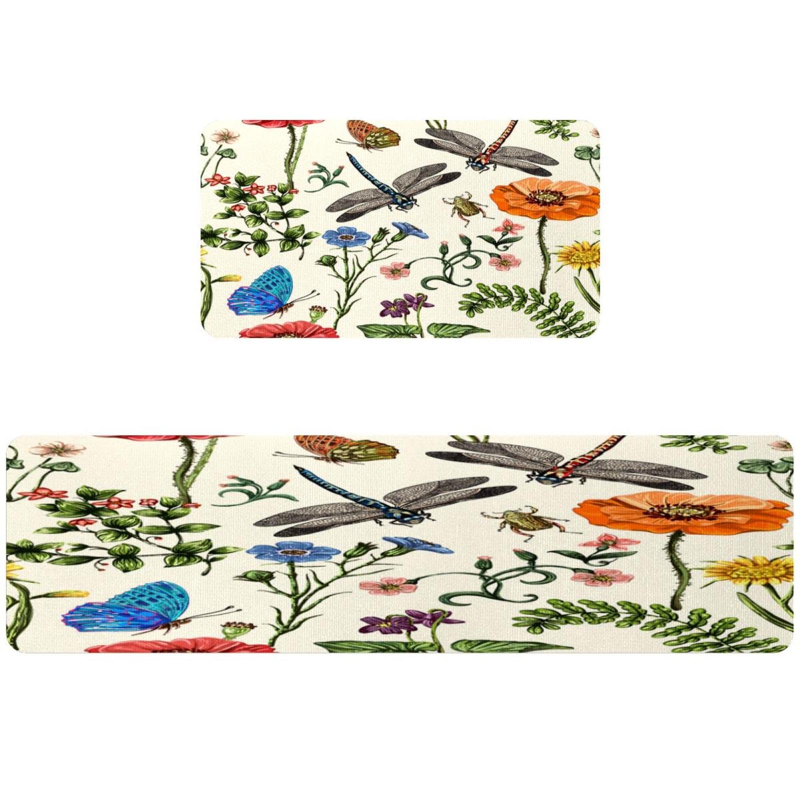 Alfombrillas de cocina absorbentes lavables para lavadero y pasillo