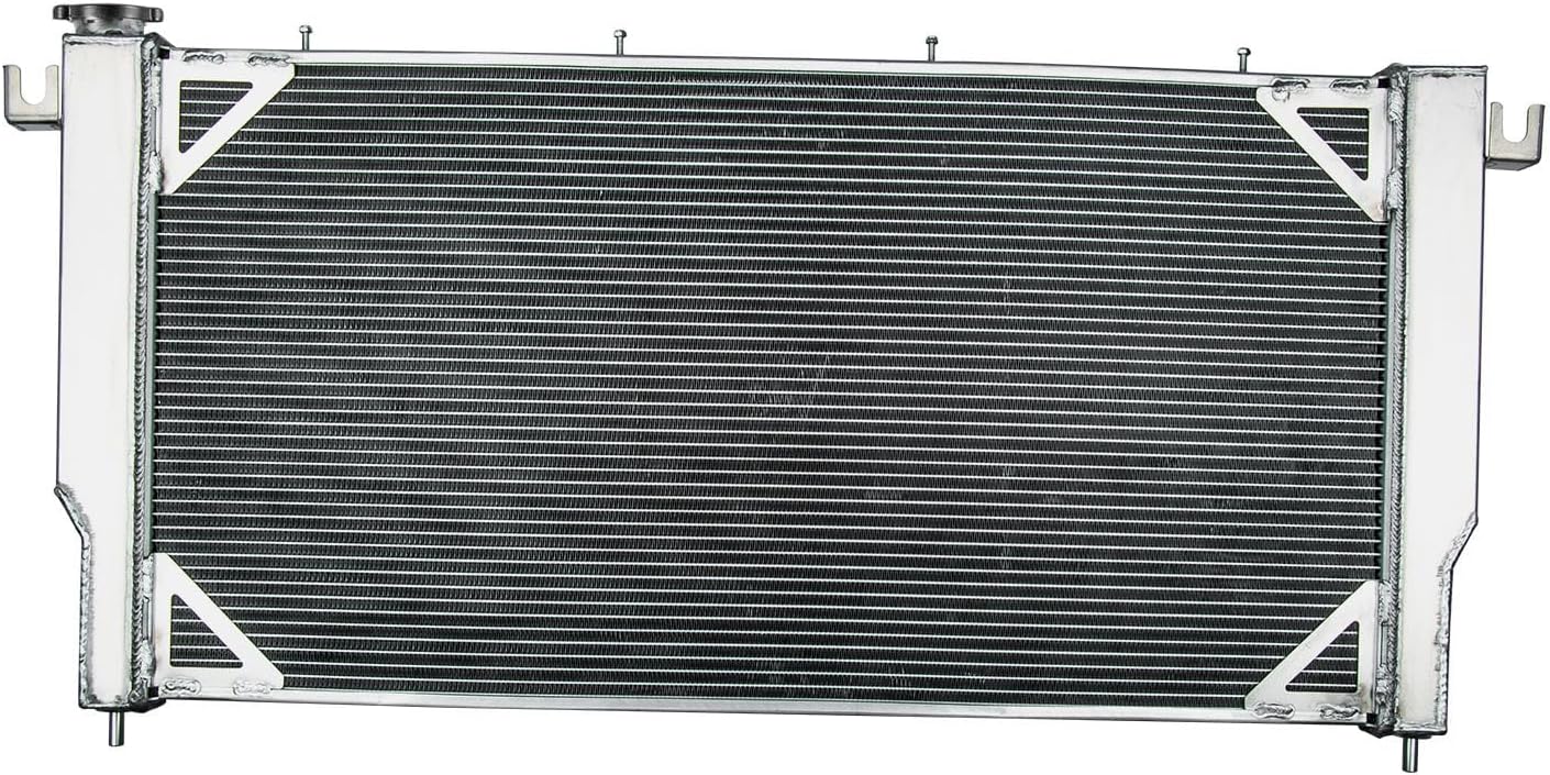 3 Row Aluminum Radiator For 1994-2002 Dodge Ram 2500 3500 5.9L I6 DIESEL Radiators 1995 1996 1997 1998 1999 2000 2001