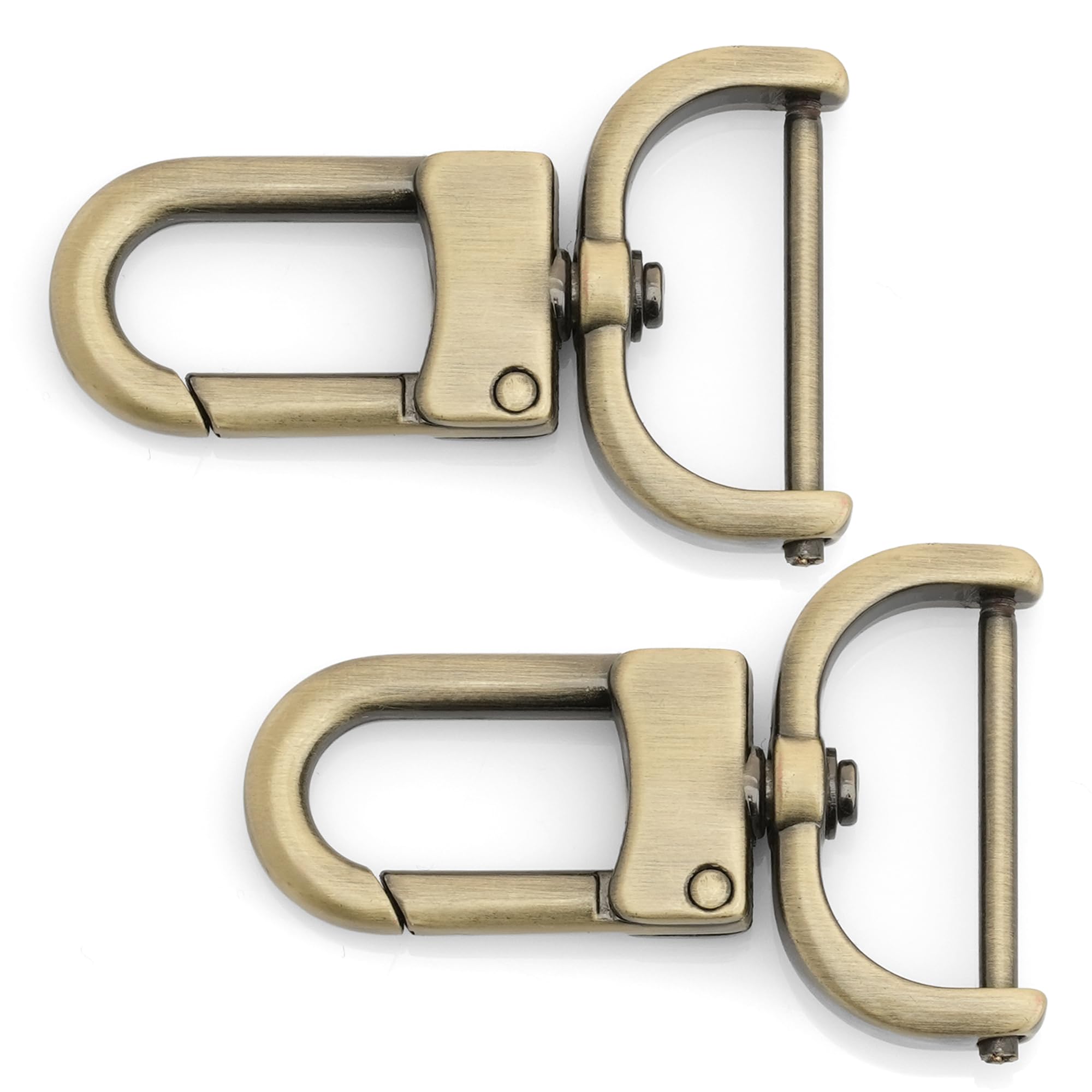 Amazon.com: CRAFTMEMORE 2pcs Detachable Snap Hook Swivel Clasp w