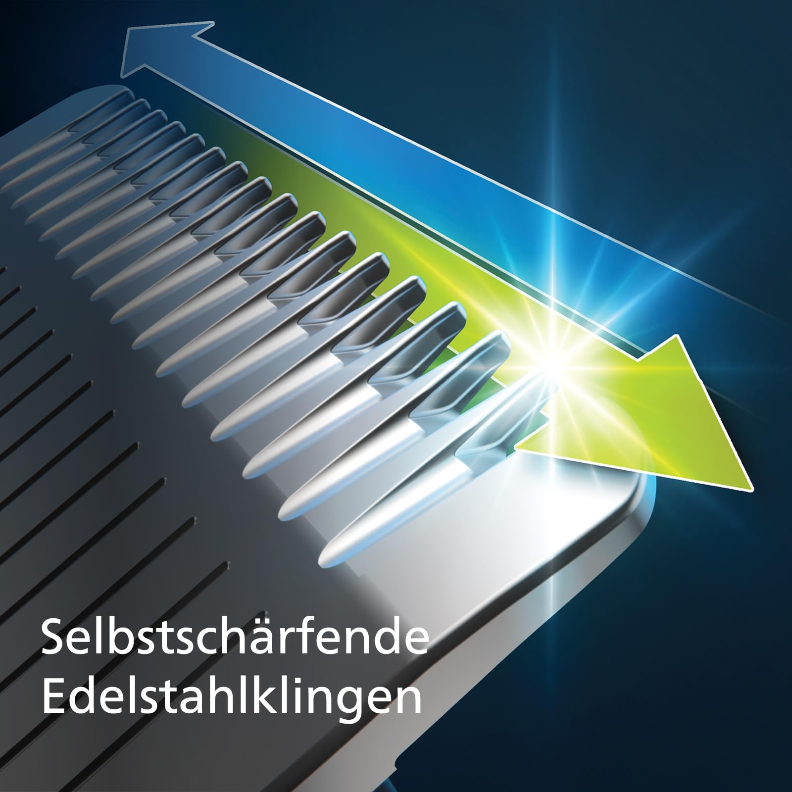 Philips Barttrimmer S5000 – Elektrischer Bartschneider für Herren, Kammaufsätzen, Lift und Trim Pro-System, 40 einstellbare Schnittlängen, 90 Minuten Akkubetrieb & 1 Stunde Ladezeit (Modell BT5515/75)