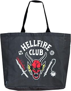 XL Stranger Things 再利用可能ショッピングバッグ 毎日の買い物に - XL ストレンジャーシングス 大型ショッピングバッグ スーパーマーケットや都市での使用に