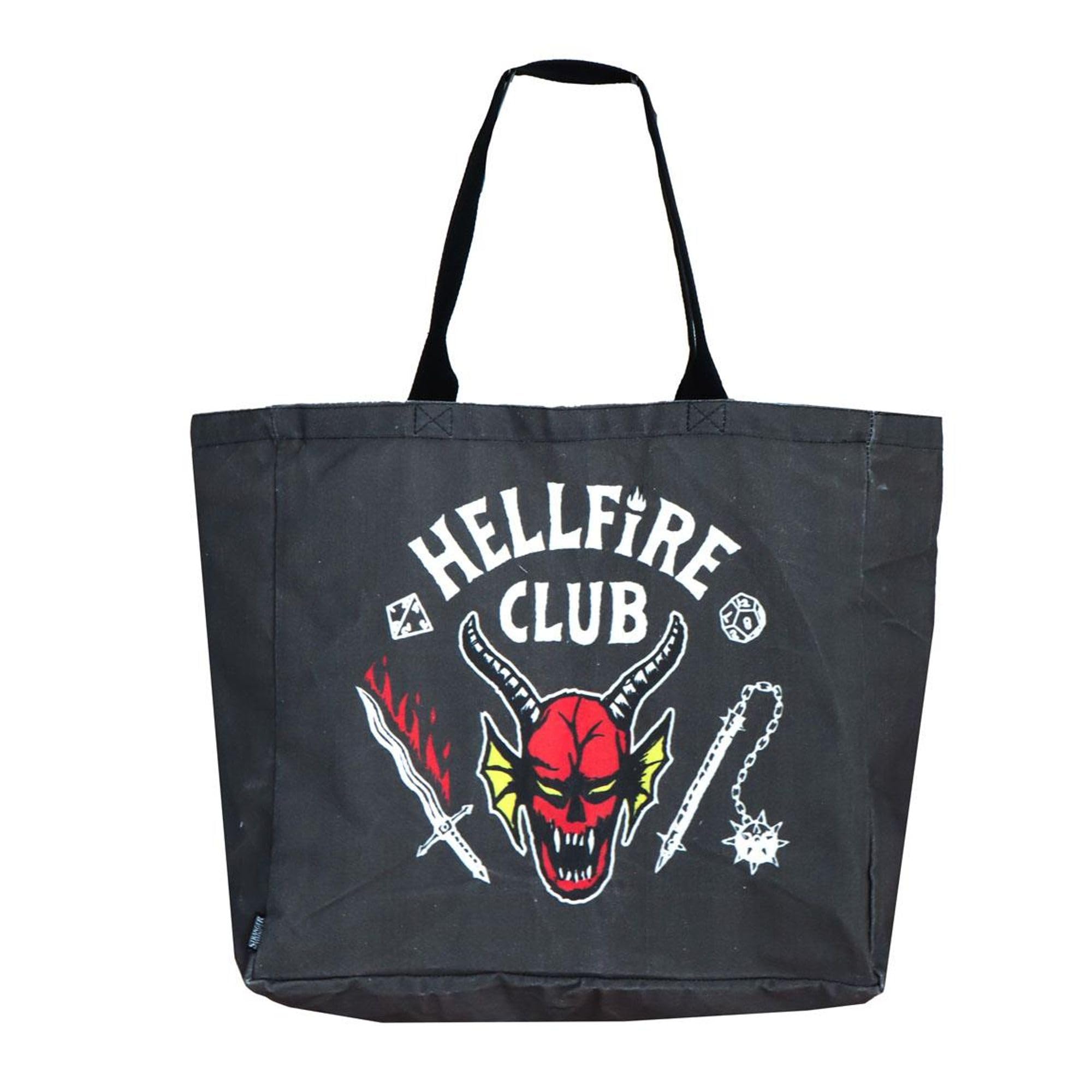 Bolsa Shopping Stranger Things XL Ligera y Práctica - Bolsa de Tela Para Compras con Diseño de Stranger Things, Reutilizable y Cómoda de Llevar