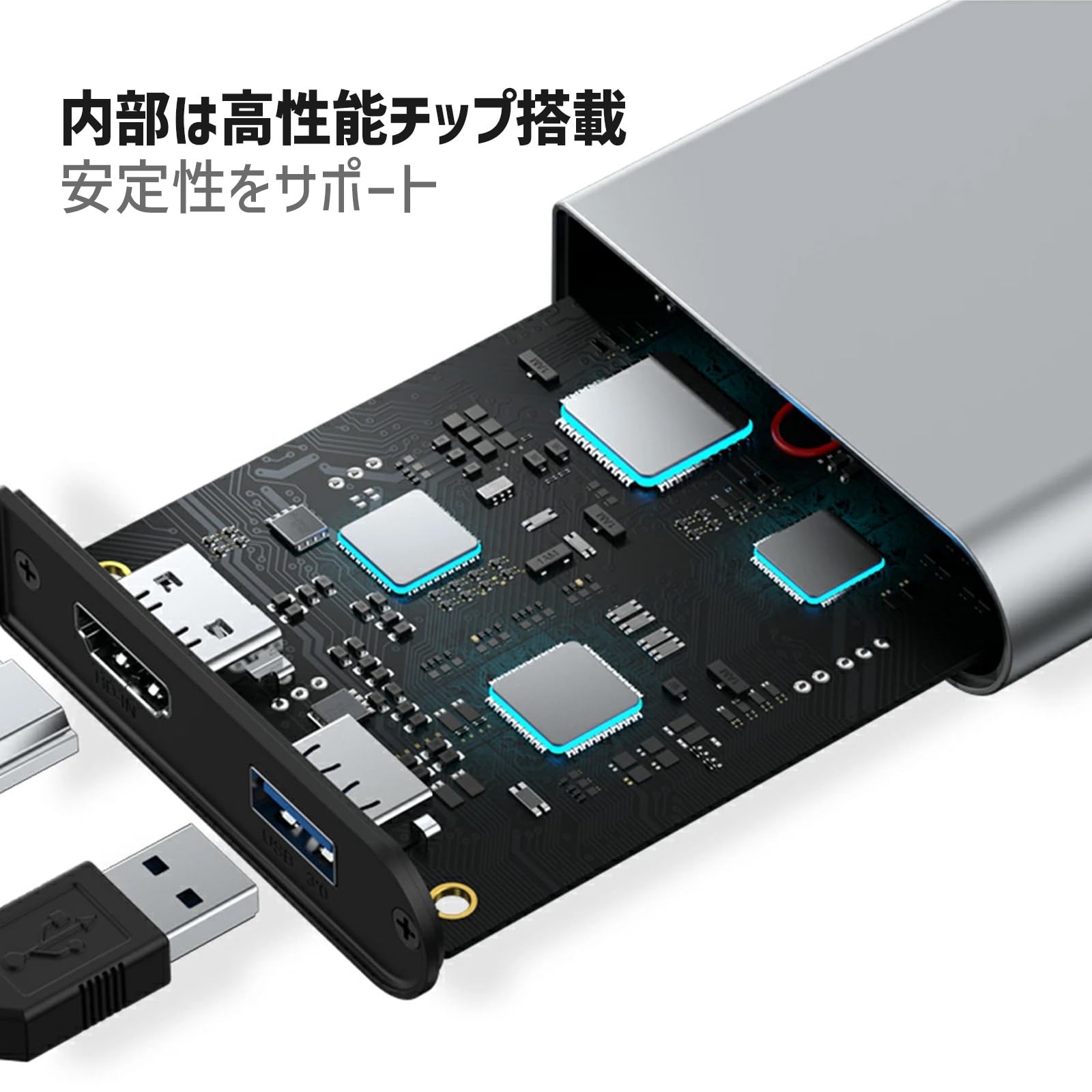 Amazon.co.jp: キャプチャーボード 4K パススルー対応 1080P 60FPS USB