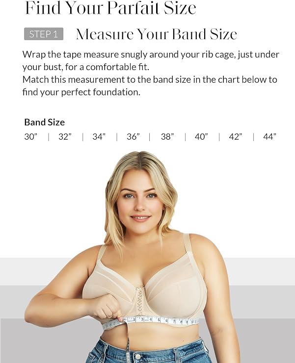 PARFAIT Dalis P5641 Women's Full Busted and Curvy Wire Free Bralette