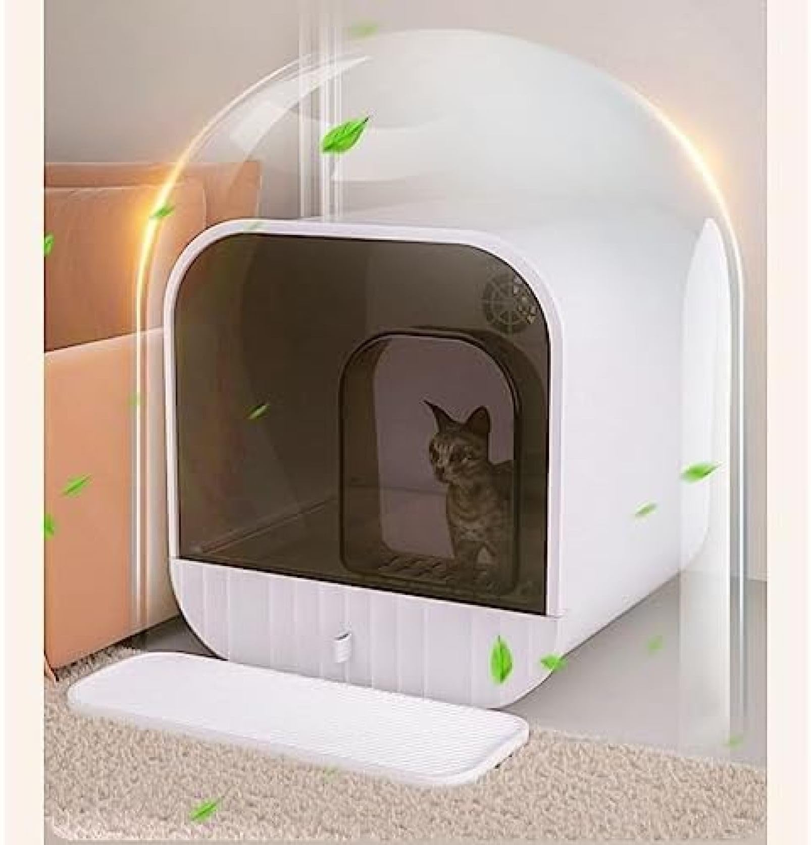 猫トイレ ドーム型 41.2x41x43cm 大型 猫用トイレ本体 システム 引き出し式 横から おしゃれ 猫用 トイレ 猫砂飛散防止 猫トイレ ドーム型 41.2x41x43cm 大型 猫用トイレ本体 システム 引き出し式 横から おしゃれ 猫用 トイレ 猫砂飛散防止