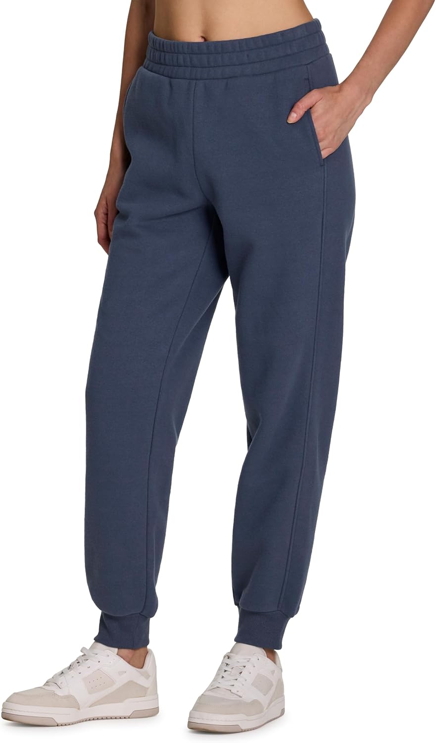 RBX Active Women's Soft Lightweight Fleece Lined Jogger Sweatpants with Pockets - Image 3