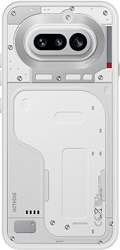 Nothing Phone 4a 8GB + 256GB White Smartphone / 1.5K AMOLED 120Hz / Snapdragon 7s Gen 4 / 50MP OIS Periscope 3 Camera / 3.5x Optical Zoom Up to 70x Zoom / 5080mAh / 50W Fast Charging / Glyph Bar