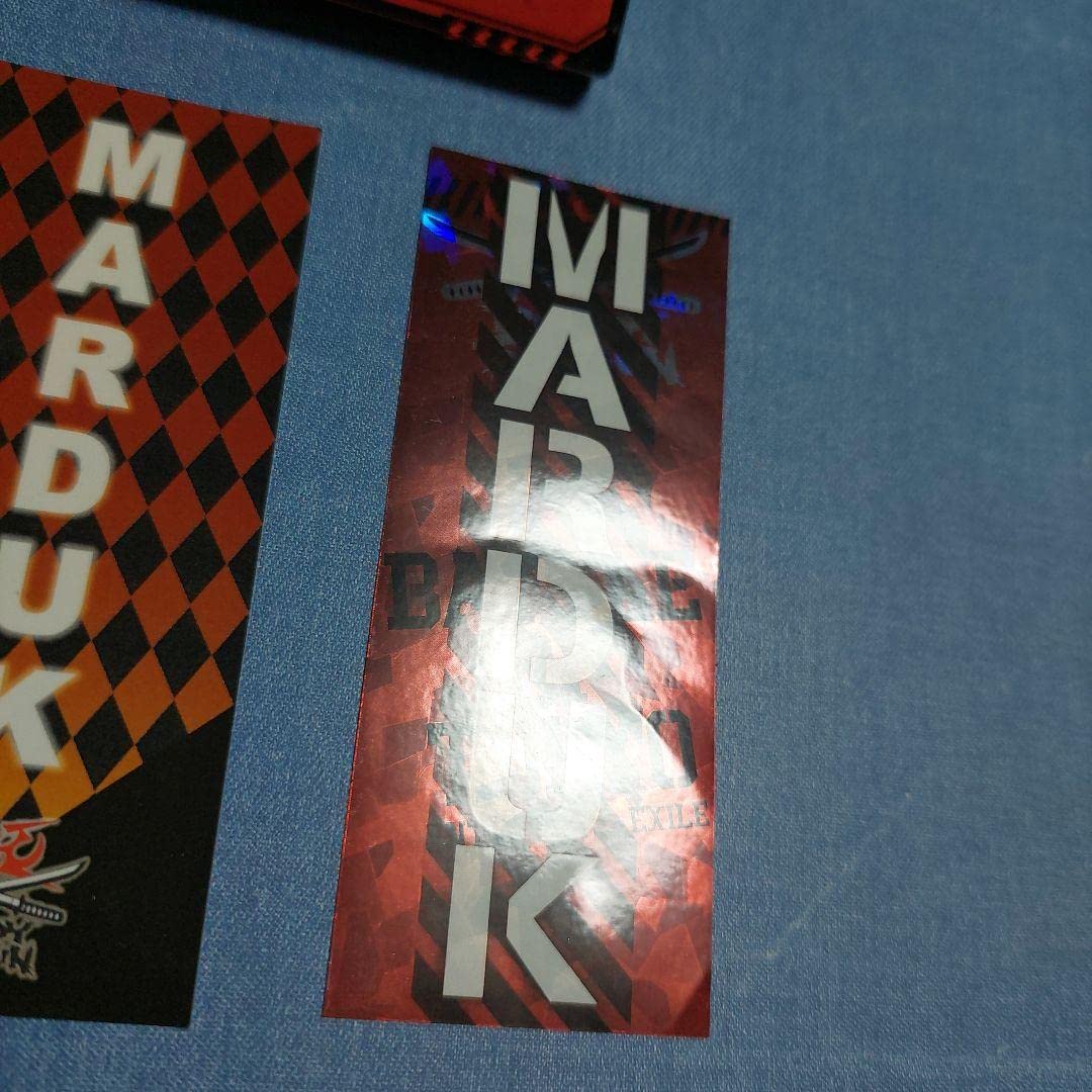 Amazon.co.jp: 山本彰吾 MARDUK BOT 千社札 名札 セット : おもちゃ