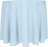 Vista 5 de Ultimate Textile Mantel redondo reversible Shantung Satin Majestic de 114 pulgadas, color verde cazador