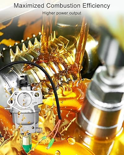 Miniatura 2 de Carburador apto para Honda EB3500X EM3500X EB5000X EM5000SX EB6500 EM6500SX EW171 GX340 GX390 Duromax XP10000E 18hp, generador de reemplazo P27-2