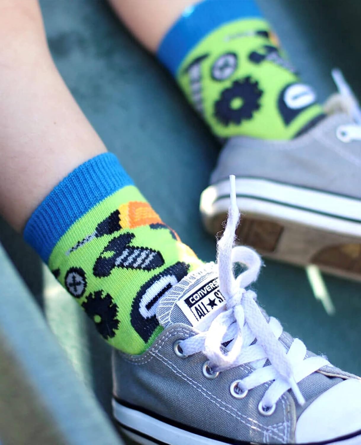 Jefferies Socks boys Tools Pattern Crew Socks 6 Pack - Image 5