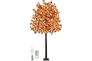 LED Thanksgiving Tree - 7FT Artificial Maple Tree